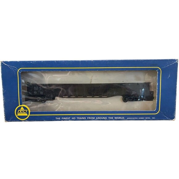 Vintage AHM #5299C ATSF Santa Fe 50' Outside Braced Gondola #138279 HO Gauge - Picture 10 of 10